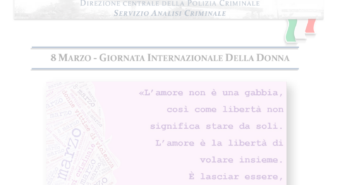 Presentato il report della Polizia sulla violenza contro le donne: in calo i femminicidi