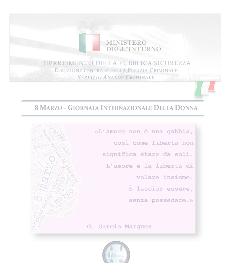 Presentato il report della Polizia sulla violenza contro le donne: in calo i femminicidi