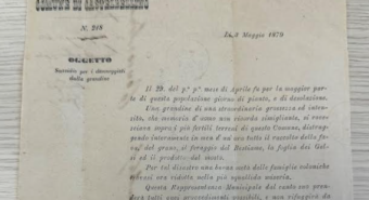 Restituita al Comune di Concordia una lettera del 1879 sequestrata durante un’indagine