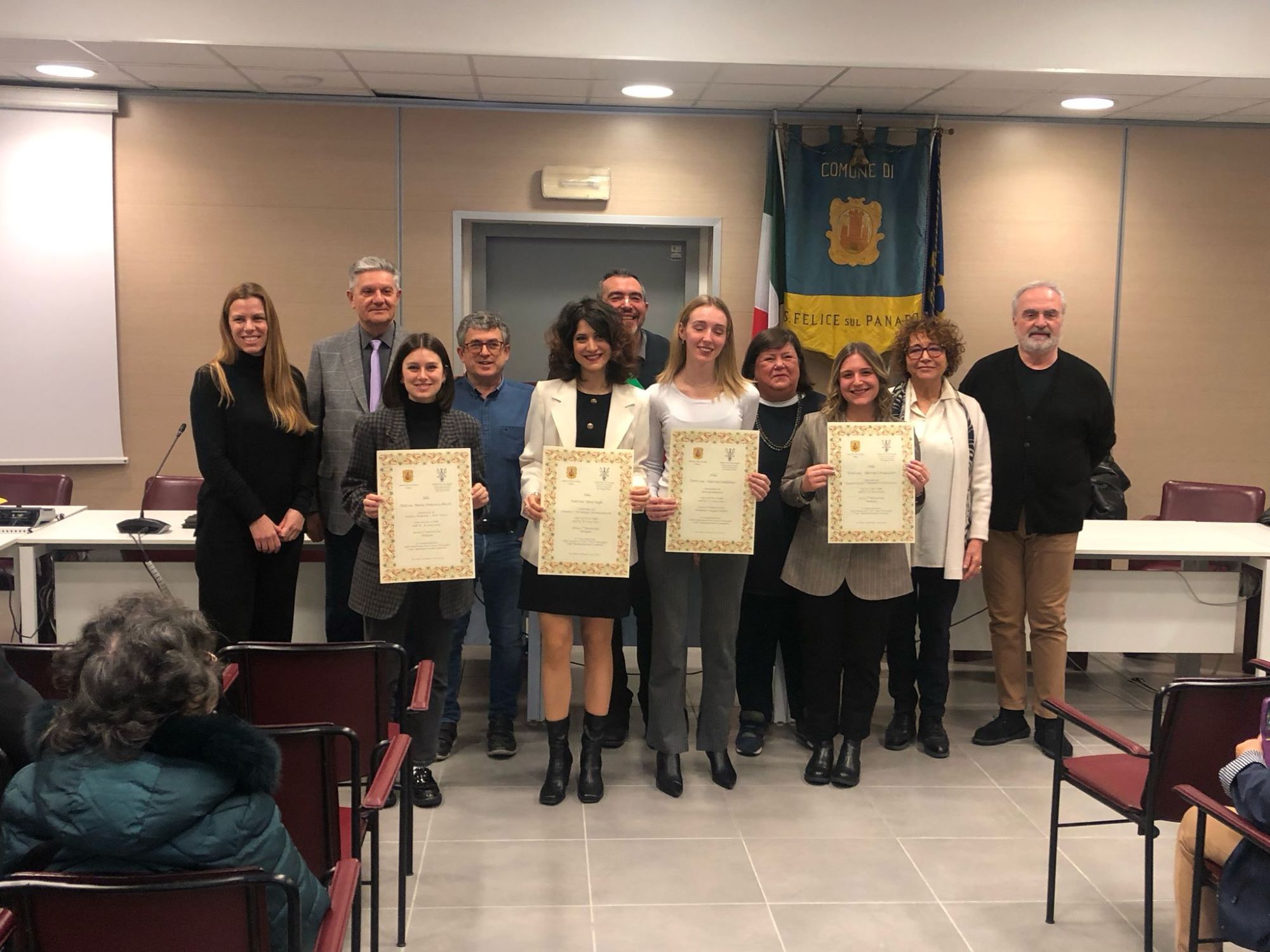 San Felice, consegnate quattro borse di studio a studentesse universitarie