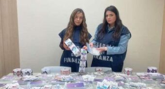 Al Cosmoprof la Finanza sequestra 150 mila prodotti non a norma
