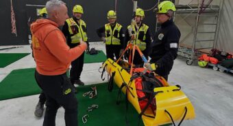 Formazione specifica per l’utilizzo delle barelle rollabili per gli istruttori della Squadra Sicurezza Fluviale Le Nutrie