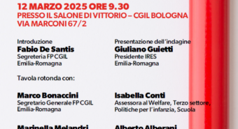 Bologna, mercoledì 12 marzo convegno sulle condizioni di lavoro nei servizi educativi gestiti dalla cooperazione sociale