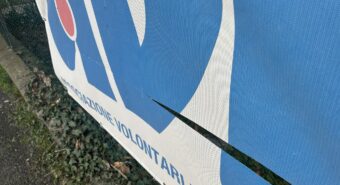 San Felice, vandalizzato lo striscione Avis nella sede cittadina dell’associazione