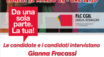 Bologna, lunedì 31 marzo i candidati Rsu della Cgil incontrano la segretaria generale nazionale Gianna Fracassi