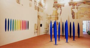 Al Palazzo Vescovile di Quingentole l’installazione “Icone e Menhir” del Maestro Domenico Difilippo