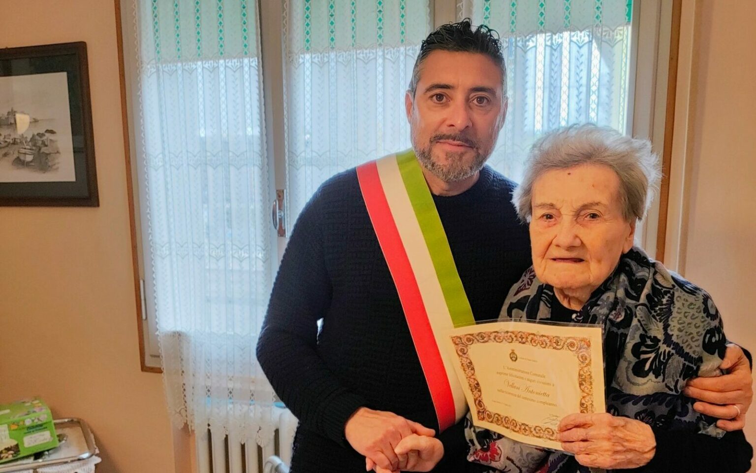 Una nuova centenaria a Massa Finalese: Antonietta Vellani spegne 100 candeline