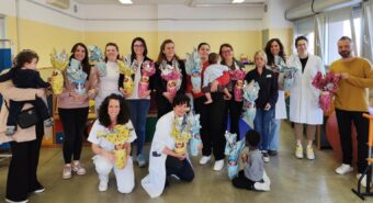 Alla Neuropsichiatria Infantile di Carpi è già Pasqua, il Team Enjoy dona venti uova di cioccolato ai bimbi