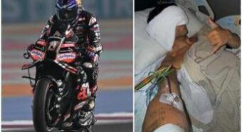 Martin, dopo l’incidente in Qatar il ricovero: “Poteva andare molto peggio”