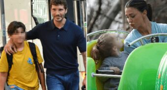 Stefano De Martino, relax in famiglia (allargata): la giornata al parco con Santiago e… Luna Marì