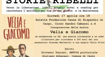 A Carpi la mostra itinerante su Giacomo Matteotti e Velia Titta. Una mostra, una graphic novel e un cartone animato per ricordare il deputato socialista ucciso dai fascisti