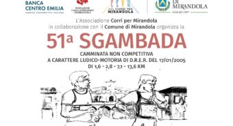 Mirandola, domenica 4 maggio 51ª edizione della “Sgambada”