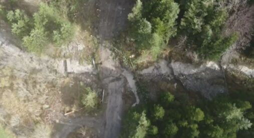 Frana a Boccassuolo di Palagano avanza di altri 100 metri, 51 persone parzialmente isolate Frana a Boccassuolo di Palagano avanza di altri 100 metri, 51 persone parzialmente isolate