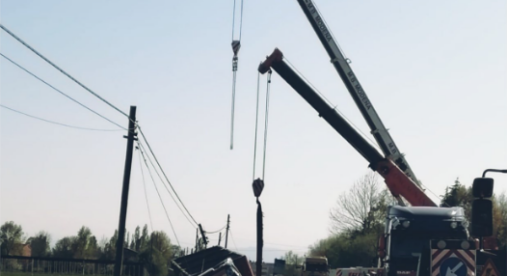 Bomporto, rimosso il camion che si era ribaltato a Gorghetto lungo la Sp2 "Panaria Bassa" Bomporto, rimosso il camion che si era ribaltato a Gorghetto lungo la Sp2 "Panaria Bassa"