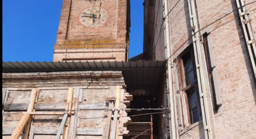 Continuano i lavori per la rinascita della chiesa di San Possidonio Continuano i lavori per la rinascita della chiesa di San Possidonio