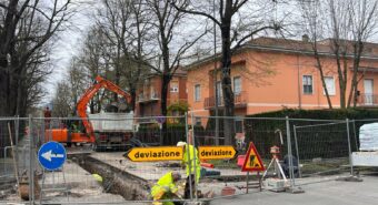 Soliera, prosegue il cantiere in via Marconi Est