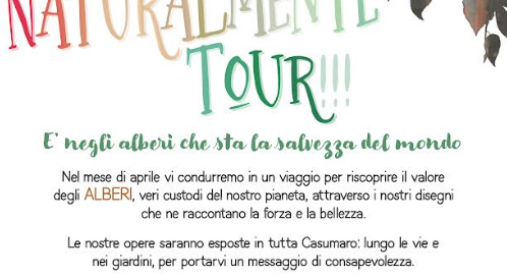 "Naturalmente", venerdì 11 aprile tour artistico della scuola media di Casumaro "Naturalmente", venerdì 11 aprile tour artistico della scuola media di Casumaro