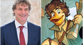 Dopo Piero anche Alberto Angela debutta su ‘Topolino’, eccolo in versione papero