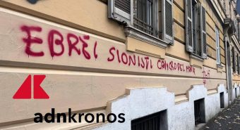 “Ebrei sionisti cancro del mondo”, la scritta choc sul Lungotevere