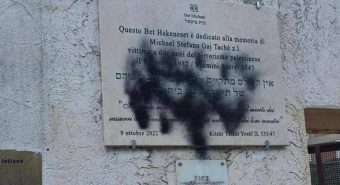 Vandalizzazione sinagoga a Monteverde, la procura indaga per odio razziale