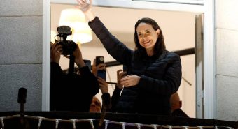 Venezuela, premio Nobel Machado appare in pubblico dopo mesi di clandestinità