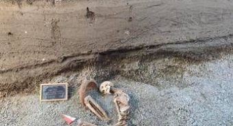 Nuovi ritrovamenti a Pompei, due uomini in fuga dall’eruzione del 79 d.C.