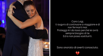 Briga, il messaggio d'addio per il suocero George Eastman: "Proteggi Arianna da lassù"