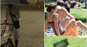 Diluvio di 48 ore su tre regioni e caldo fino a 34 gradi, ecco la perturbazione che spacca l'Italia