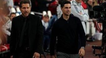 Furia Simeone con Arteta: rissa tra panchine in Arsenal-Atletico Madrid