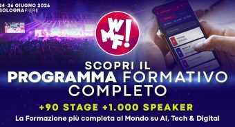 Innovazione, WMF 2026 completa programma formativo con oltre 90 stage e 1.000 speaker Innovazione, WMF 2026 completa programma formativo con oltre 90 stage e 1.000 speaker
