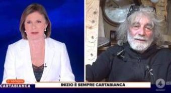 Mauro Corona sbotta a E' sempre Cartabianca: "Berlinguer si è stancata di me"