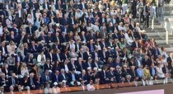 Non solo Mattarella, tanti vip in tribuna autorità per l'impresa di Sinner al Foro italico