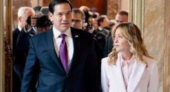 Rubio a Palazzo Chigi da Meloni: "Non abbiamo discusso del ritiro delle truppe. Io sostengo la Nato"