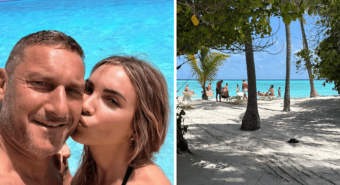 Totti, dopo il divorzio da Blasi vola alle Maldive con Noemi Bocchi