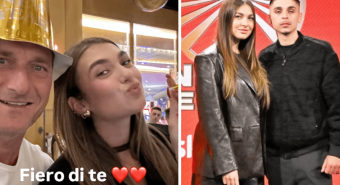 Totti papà orgoglioso, l'emozione per la vittoria di Chanel: "Mi ha sorpreso"